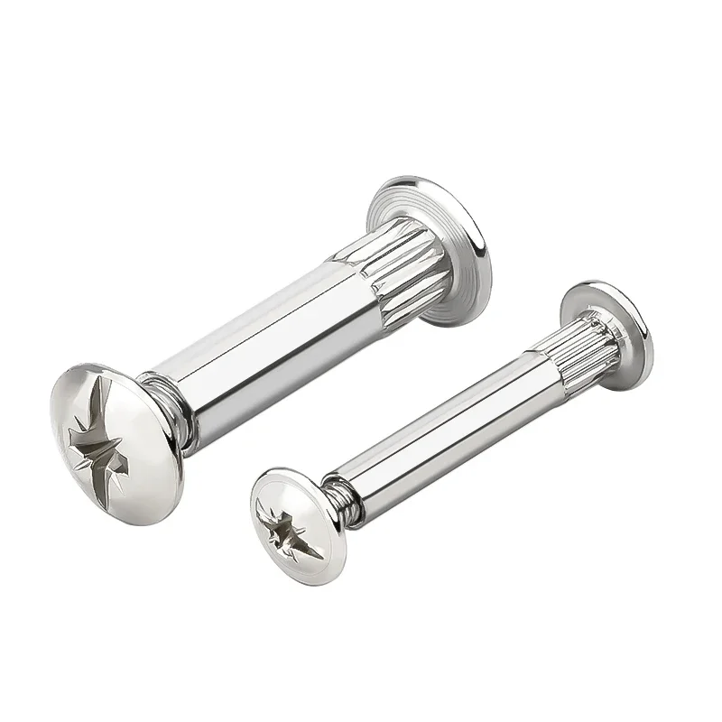 Wardrobe butt screw snap screw splint nut cross tap stud cabinet assembly connector rivet