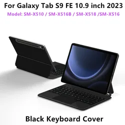 Enhanced Multi-touch Backlit Smart Cover Folio for Thai-English (S9 FE 10.9 in Black)