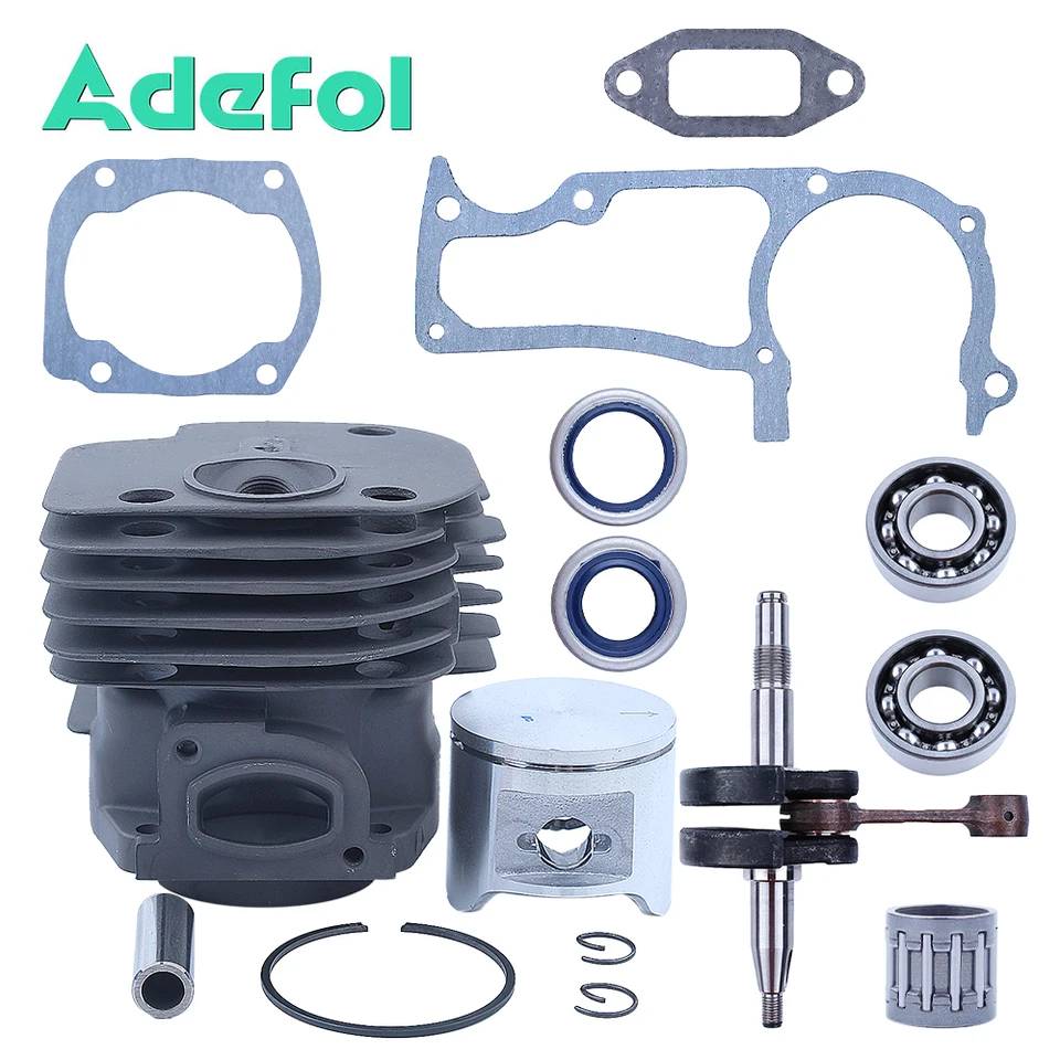 Kit Anelli Pistone 48mm Per Motosega - Ricambio Compatibile Con Husqvarna 365 XP, 365 Special, 365 EPA E Jonsered 2065, 2165 - 4