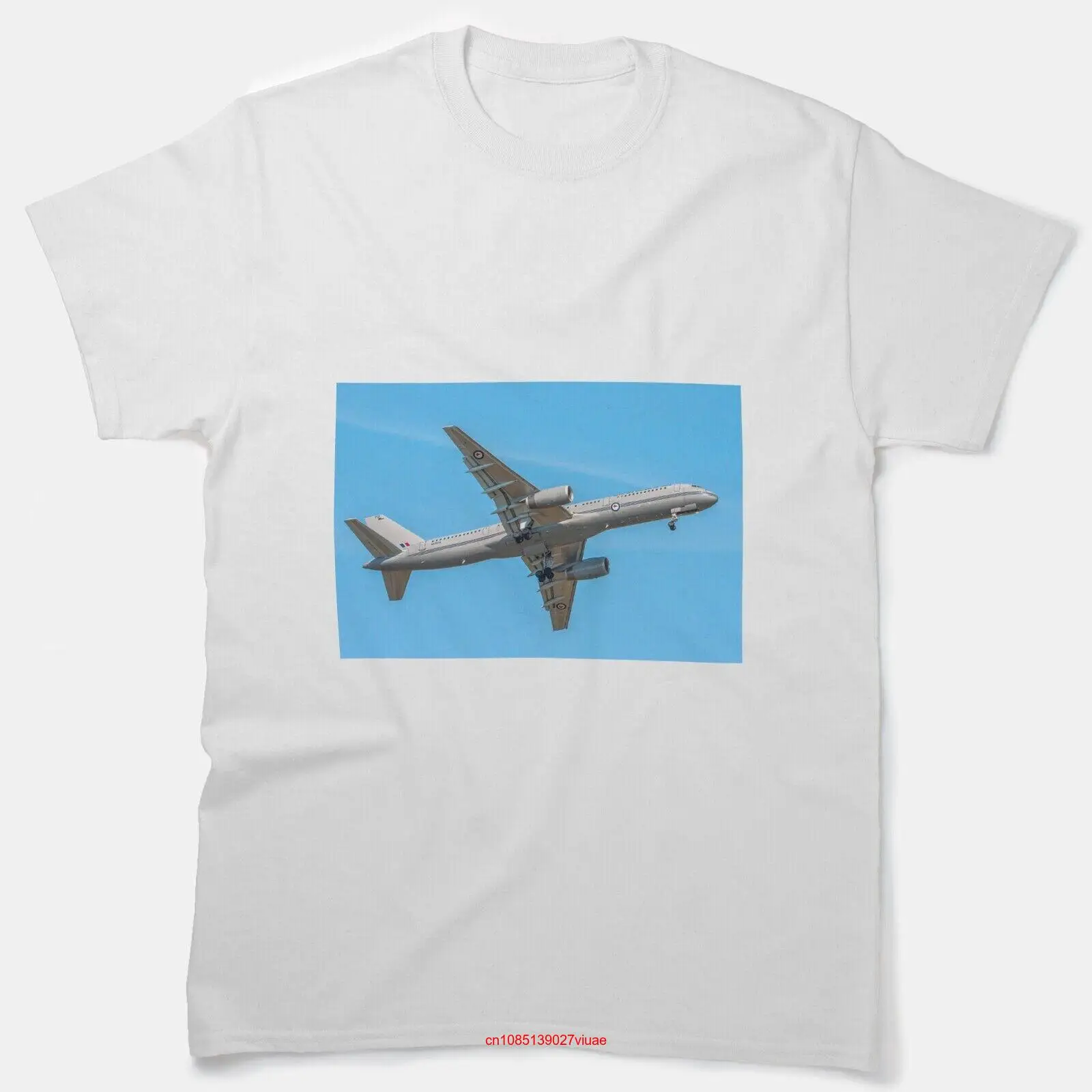 Классическая футболка с длинным или коротким рукавом для Боинга 757 2K2 NZ7572 OF 40 SQN RNZAF