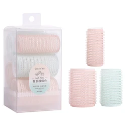6Pcs/set Hair Rollers Self Grip Hair Curlers Lazy Curler Curling Iron Hair Roller Heatless Curling Rod Salon Hair Styling Tools