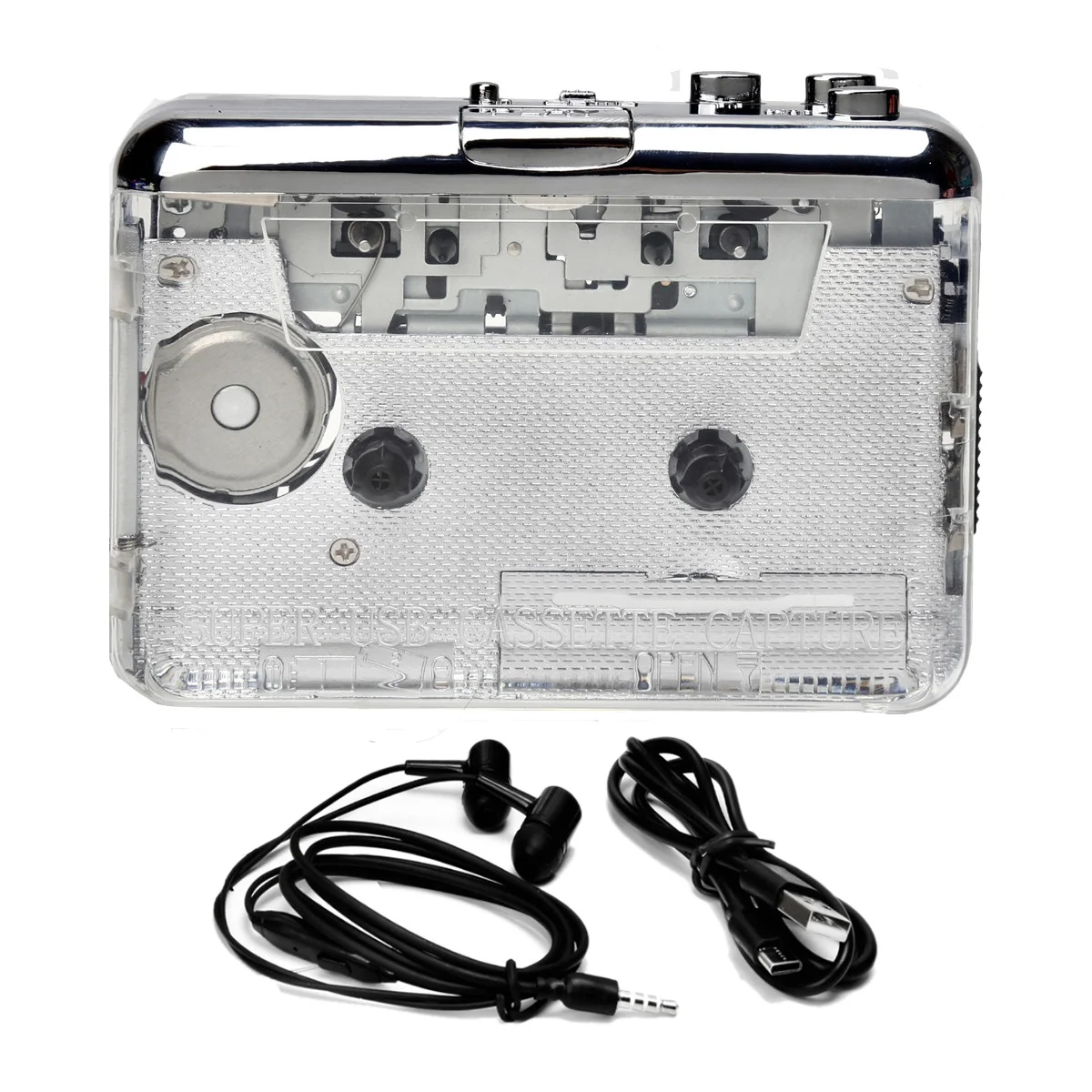 

Магнитола с USB-разъемом, кассета для MP3/CD-проигрывателя, Type-C Walkman, аудио, музыкальный проигрыватель, кассета, записывающее устройство