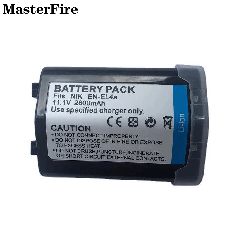 En-El4A En-El4 2800Mah Batteria Di Ricambio En El4 El4A Per Batterie Per Fotocamere Nikon D2Z, D2H, D2Hs, D2X, D2Xs, D3, D3S, D3X, F6