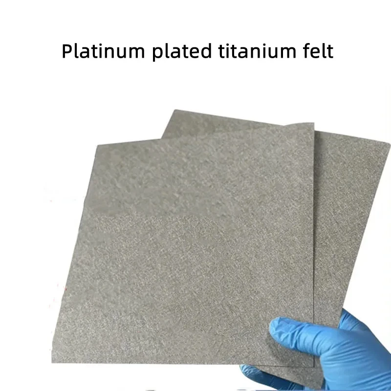 

Electrolysed Water Anode Carbon Dioxide Reduction Anode Platinum Plated Titanium Mesh Substrate Felt 0.5um 1um Coating Pt