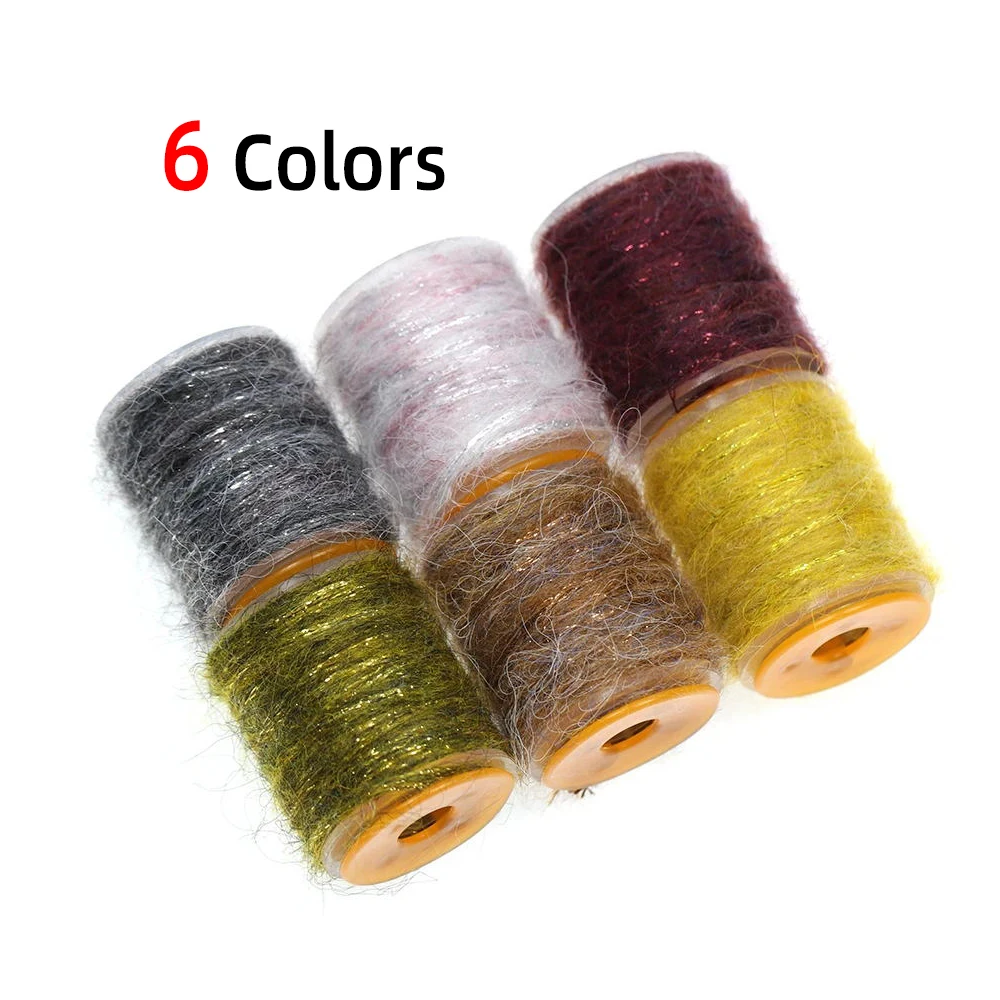 Vibrant Dirty Bug Yarn Set - Premium Mottled Dubbing Thread