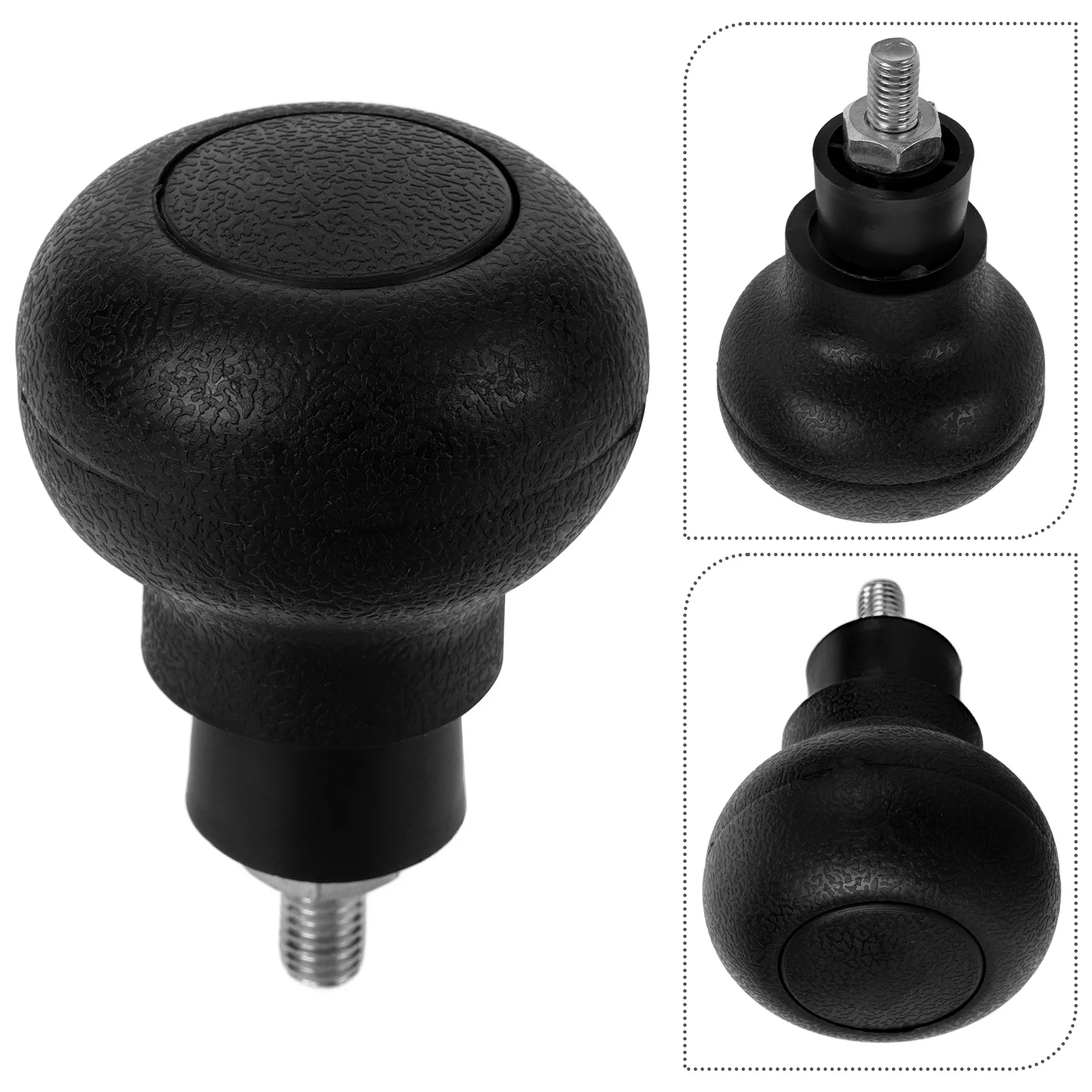 

Steering Wheel Knob Car Accessories Truck Tractor Spherical Driving Marine Iron Ball
