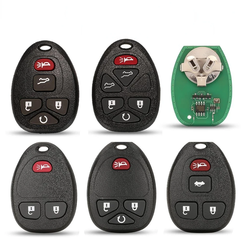 1pc 315Mhz 6 Buttons Car Keyless Entry Remote Car Key Fob OUC60270 15913427 for Buick Cadillac Escalade Chevrolet GMC Yukon