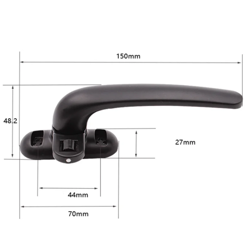 Window Handles Furniture Handles Universal Window Handle Door Handle Casement Wheel Aluminum Alloy