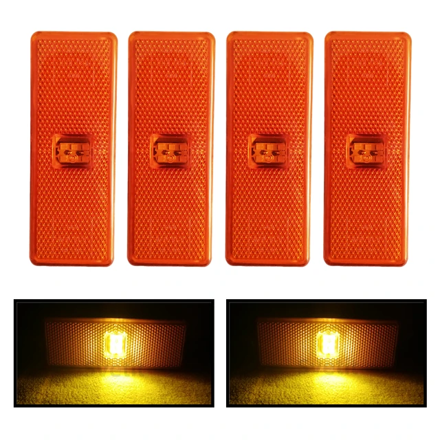 4Pcs For Mercedes Actros MP2 MP3 MP4 MP5 Lights 24V LED For Benz