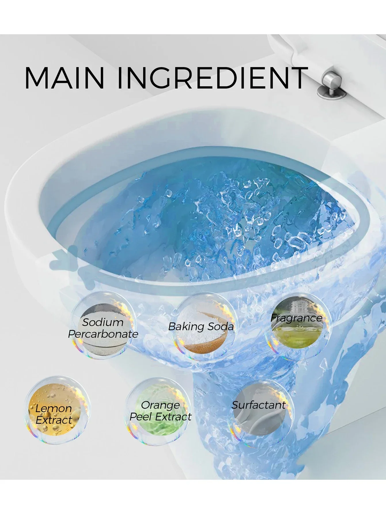 Description Picture 5 of itemRose Toilet Cleaner Eliminate Urine Full-Automatic ToiletCleaner Gel - Household Toilet Cleaner Bottle