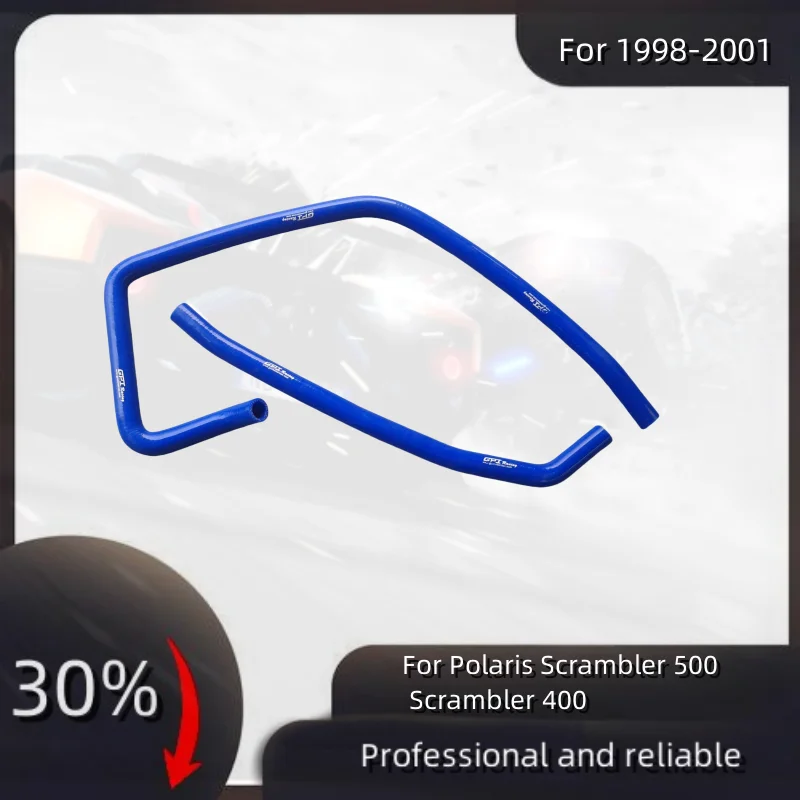 

For 1998-2001 Polaris Scrambler 500 Scrambler 400 Silicone Radiator Hose Pipe Tube Kit 1998 1999 2000 2001