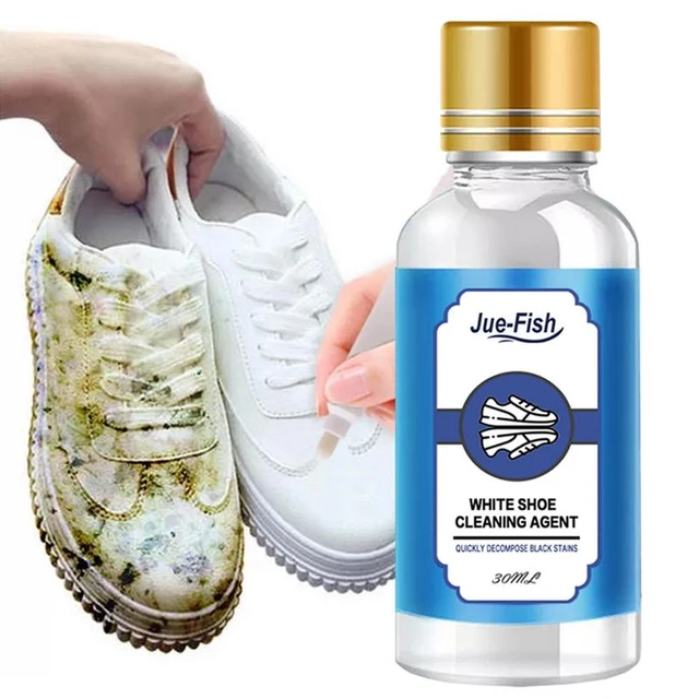 White Sneaker Cleaner Shoe Cleaning Agent 30ml Sneaker Protector Agent  Removes Dirt And Stains For Restoring White Shoes Tennis - AliExpress