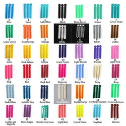 40Sticks/Pack 1040Pcs Latex Free I Type LigaTure Rubber Tie