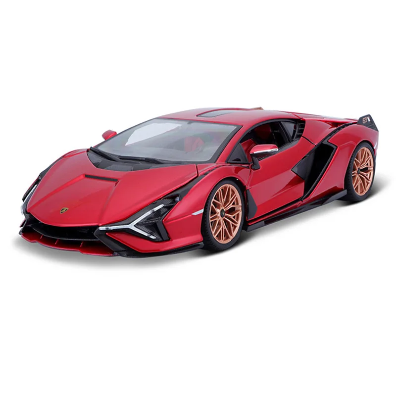Bburago 1:18 Nuova Scala Lamborghini Sian Fkp 37 Lega Veicolo Di Lusso Diecast Cars Model Toy Collection Gift