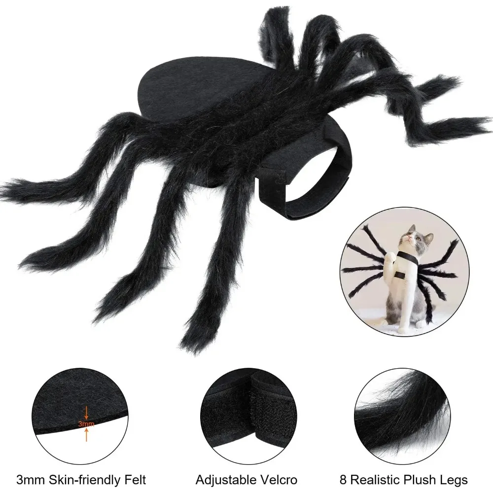 Adjustable Spider Costume for Cats and Dogs 3