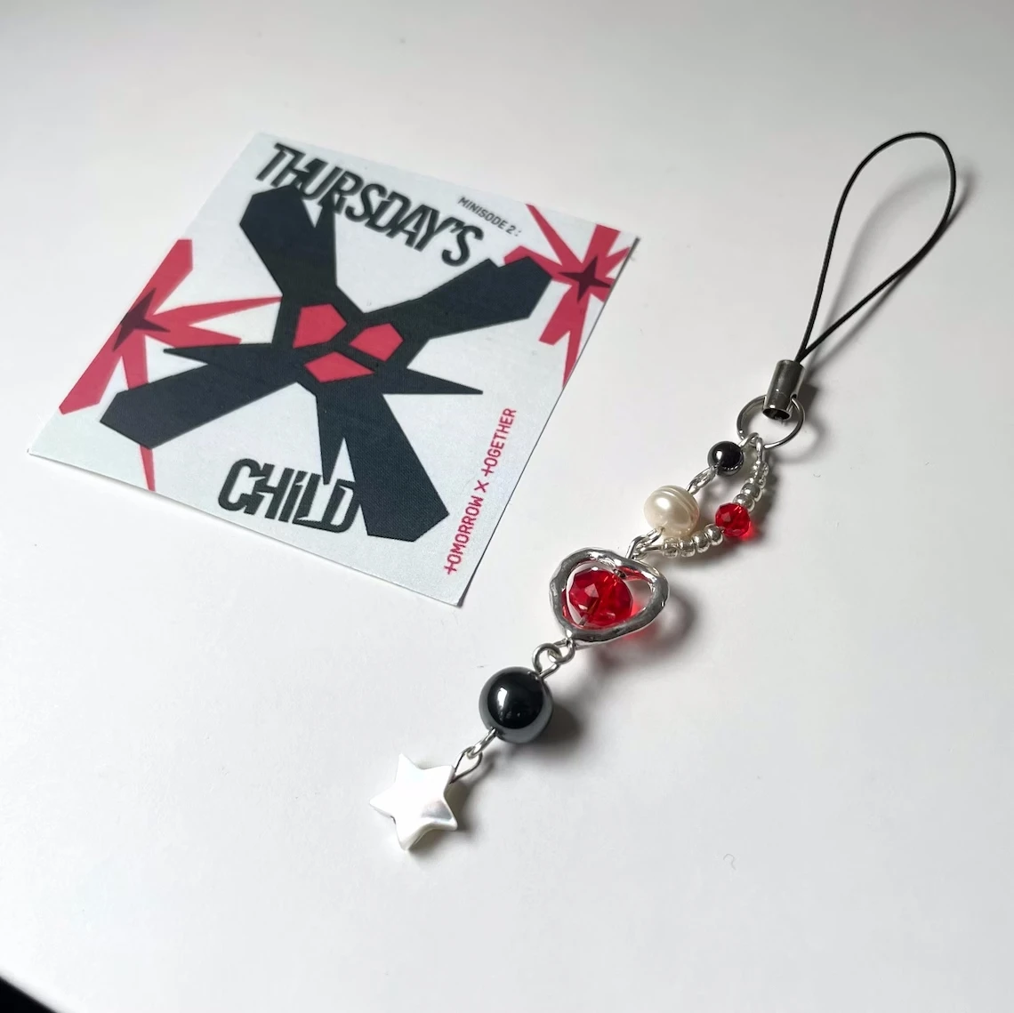 スマホアクセサリー HAPPY MIDI phone chain / key chain 100 HAPPY MIDI - cell phone chain / key chain – UPBEADS