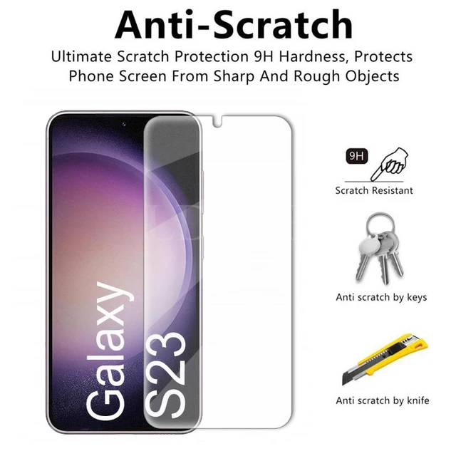 Glass For Samsung Galaxy S23 Tempered Glass HD Screen Protector Lens Camera  Film Samsung S23 Plus S22 S21 FE S23 FE Glass - AliExpress