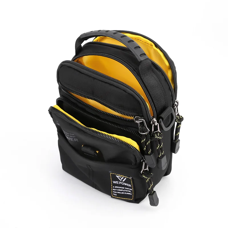New Fashion Crossbody Bag Men's Sports Splash Proof Shoulder Bag Personalized Leisure Riding Trend Skew Backpack