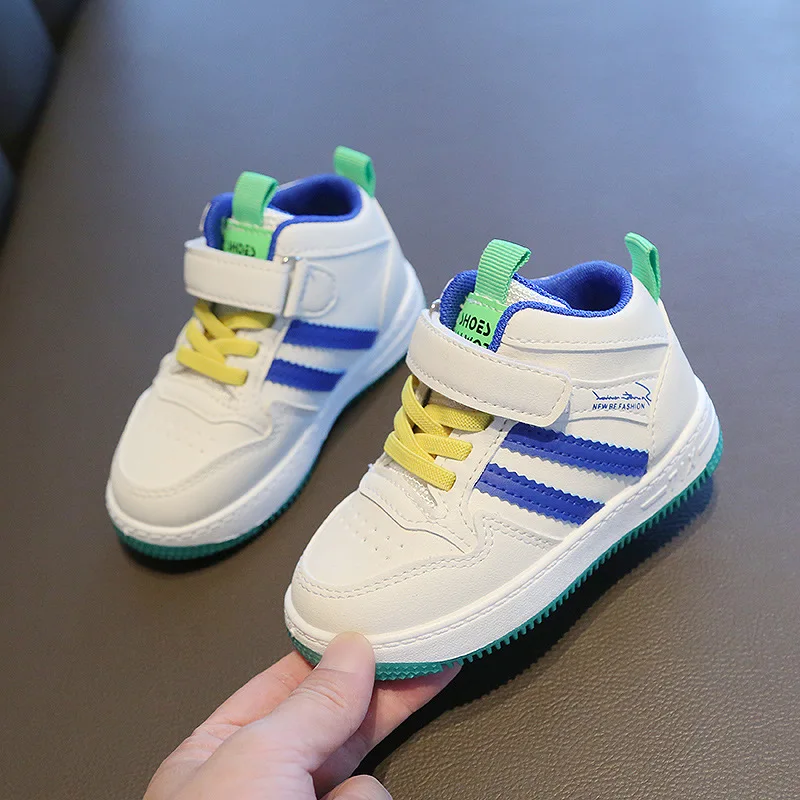Size 21-32 Children Anti-slip Wear-resistant Casual Shoes Girls Boys Kids Soft Sole Toddler Shoes Baby Breathable Sport Sneakers sports shoes baby shoes kids sneakers kids shoes kids sports shoes