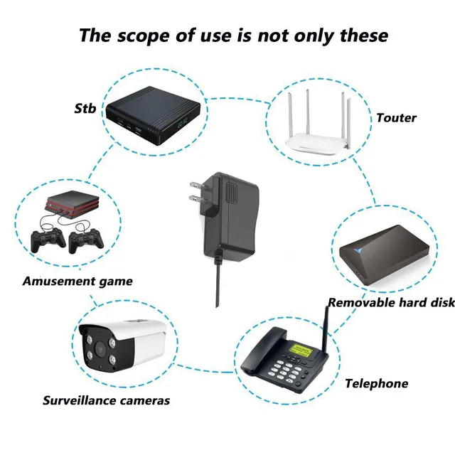 LED 조명 스트립용 범용 전원 어댑터