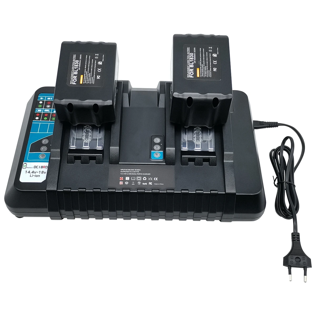 S1b6bbe0f58ea412b978100bdb3565b7dP BL1860, Rechargeable Battery For Makita 18v Battery 6000mAh, BL1840, BL1850, BL1830, BL1860B, LXT400, 3A Charger DC18RC, 9A, DC18RD Mallzona