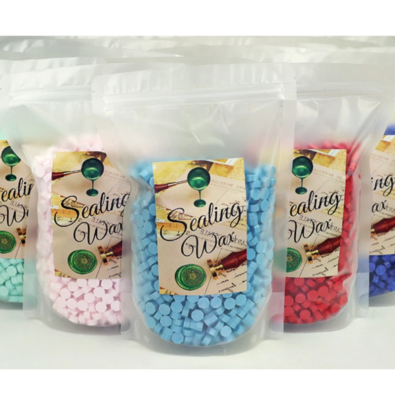 Retro Fire Lacquer Seal Wax DIY Envelope Seal Supplies Wax Beads 2900pcs 1Kg/Bag