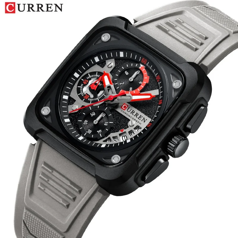 CURREN 8461 Men's Quartz Watch Calendar Luminous Multifunction