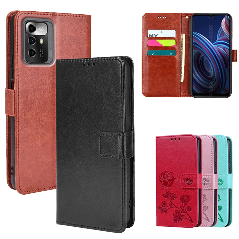 Funda Movil Zte Blade A72 5G Coque Book Stand Case Wallet Flip Cover Per Carcasas Zte Blade V40 Vita Bladea72 5G Muslimah Snx