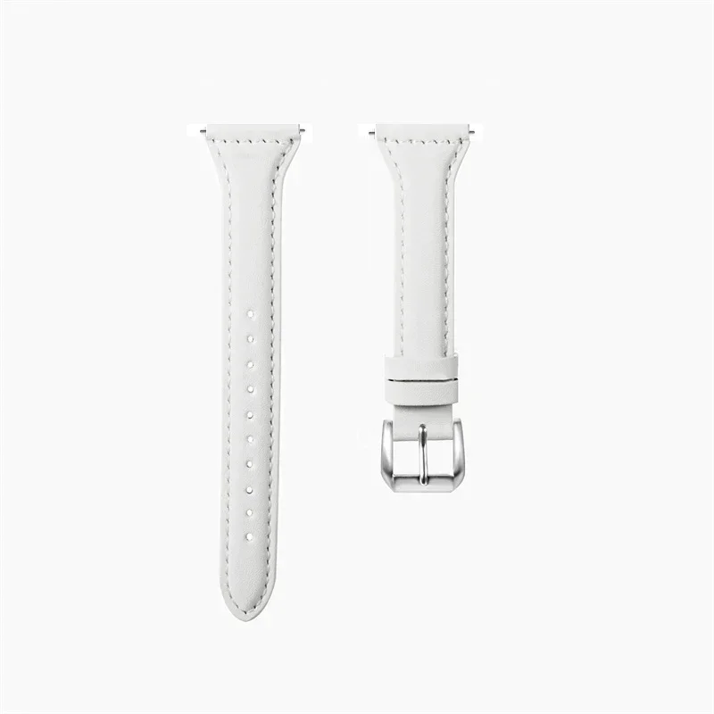 Elegant Slim Leather Bracelet for Women - 20mm/22mm Band
