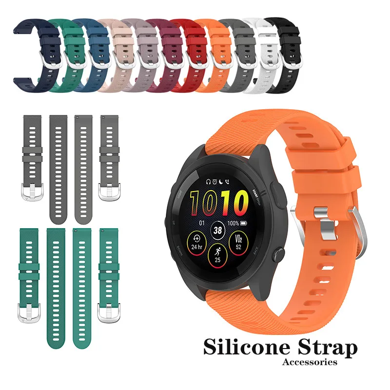 Silicone Sport Replacement Band - Durable, Adjustable, Multisize Strap