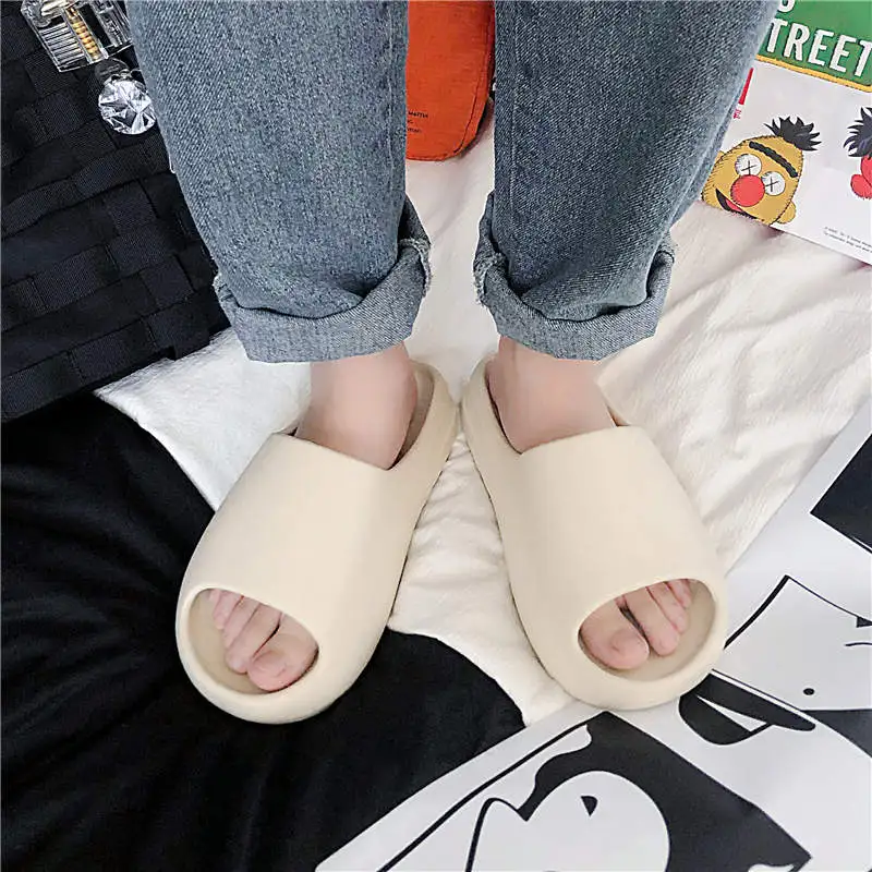 High Sole Cute Slippers Chussure Female Slipper 2022 Brand Women Beach Flip-Flops Shockproof Air Women's Platform Shoes Tennis |