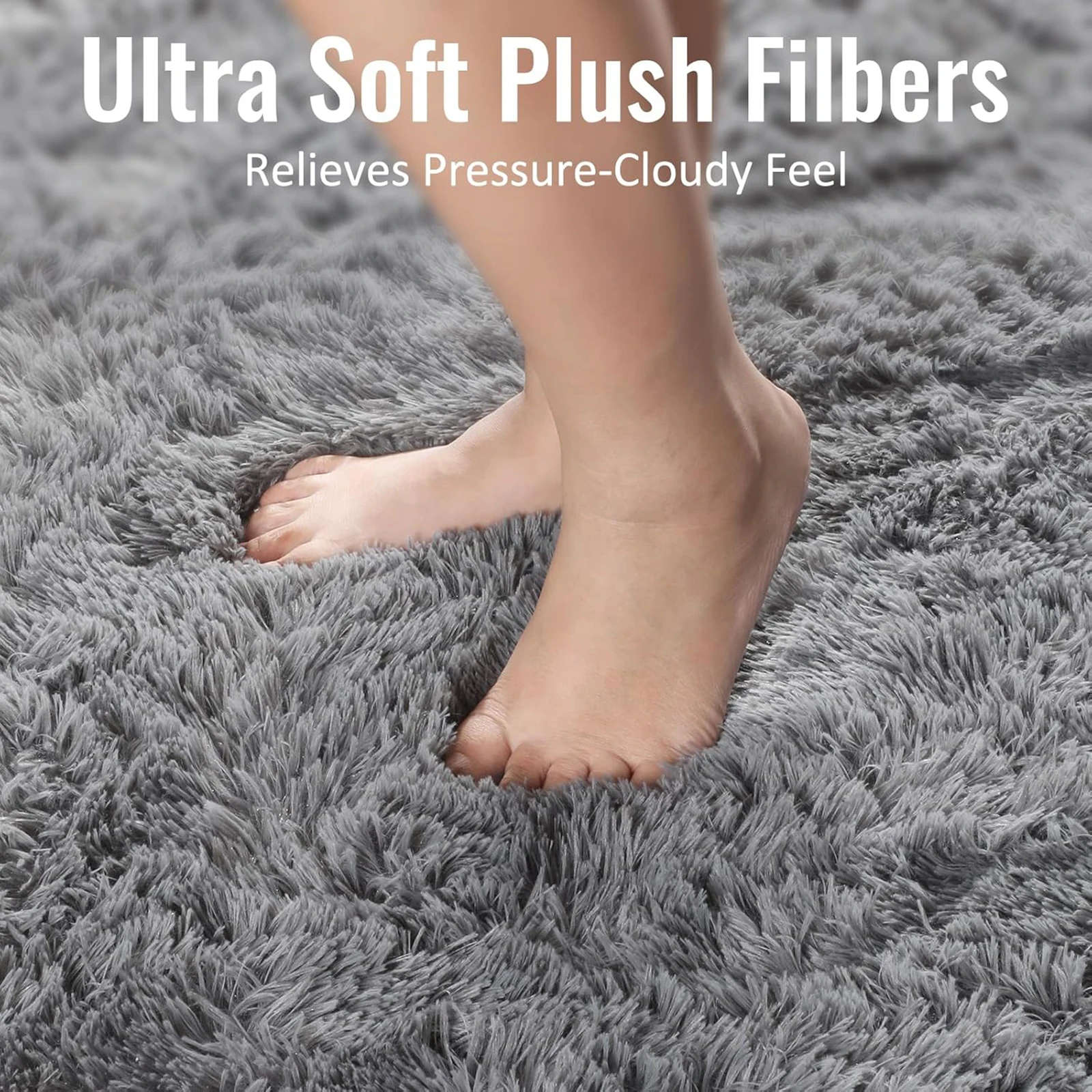 Area Rugs for Living Room Bedroom Soft Plush Fluffy Rug for Dorm Room Classroom Home Office Nursery Thick Carpet