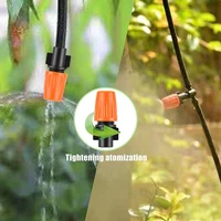 50M Micro Drip Irrigation System Automatic Plant Watering Kit with Adjustable Drippers & Hose - Outdoor Garden Misting Tools 4
