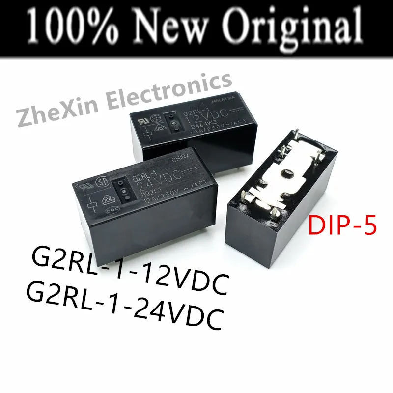 

5-10PCS/Lot G2RL-1-24VDC 、G2RL-1-12VDC 、G2RL-1-5VDC DIP-5 New original electromagnetic power relay G2RL-1-DC12V、G2RL-1-DC24V