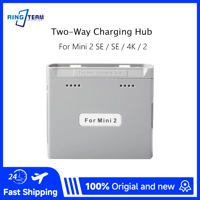 Chargeur Hub Batterie DJI Mini 2/SE/Mini 4K - Bidirectionnel USB