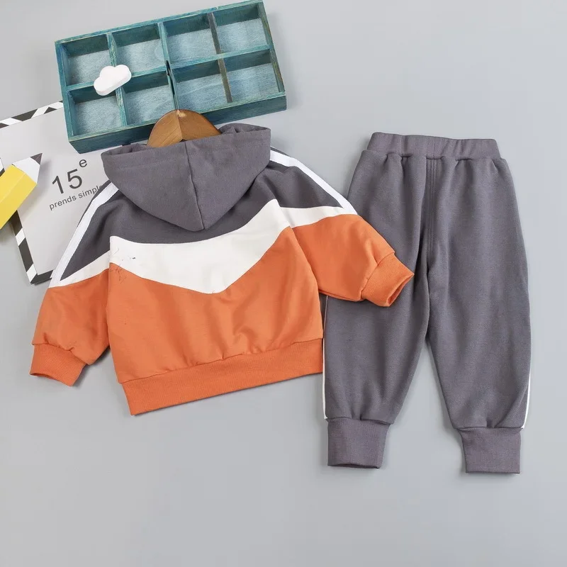 Kids Clothing Set Girls Clothing Set Boys Clothing Set Boys Tracksuits Suit Boys Tracksuits Spring Autumn Baby Boys Girls Clothes Children Letter Hoodies Jacket Pants 2Pcs/Sets Toddler Fashion Costume Kids Tracksuits