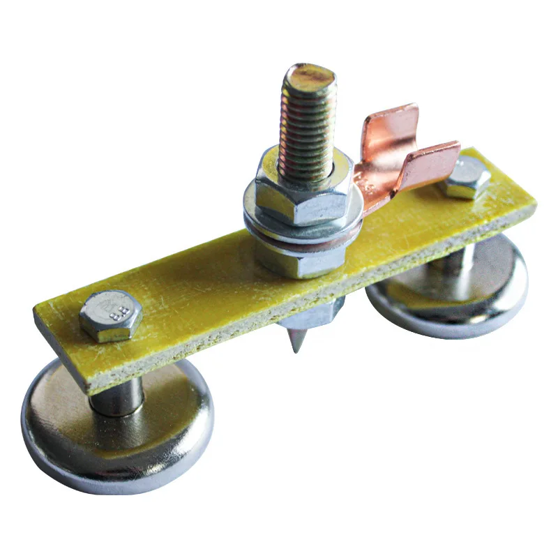 Pezzi Di Ricambio Di Riparazione Dell'Ammaccatura Dell'Automobile Del Connettore Del Doppio Connettore Del Supporto Magnetico Del Morsetto Di Terra De