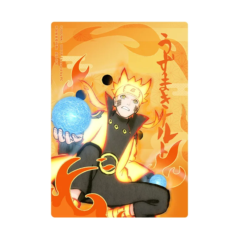 Officially Licensed Naruto Cosplay Group Photo Transparent Card