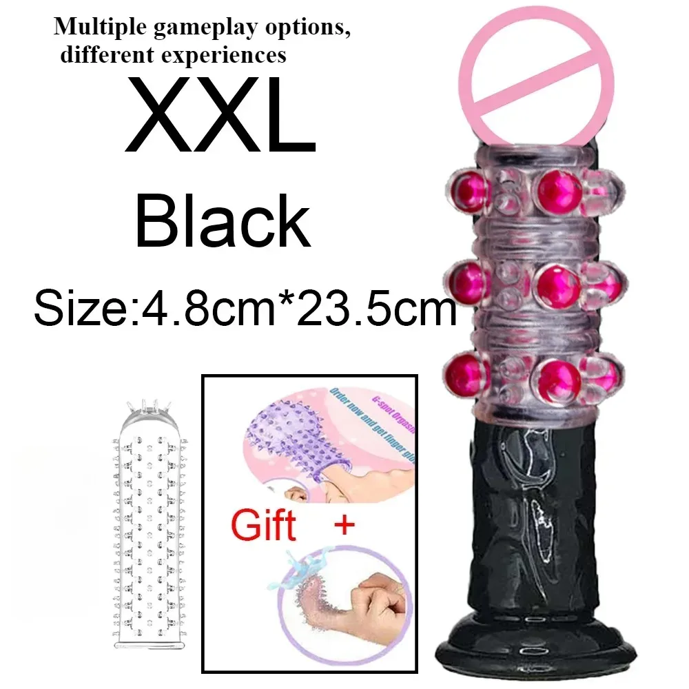 5 Colors Big Transparent Dildo Suction Cup Jelly Dick Women Erotic Anal Sex Toys Soft Clitori Vaginal Masturbators Penis sex toys