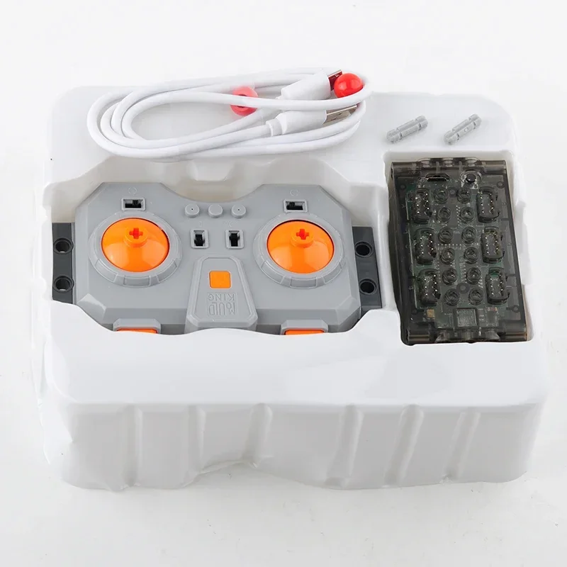 6-Channel APP Linear Motor Remote Controller Rechargeable Lithium PF Accessory MOC Modification for legoeds drive motor