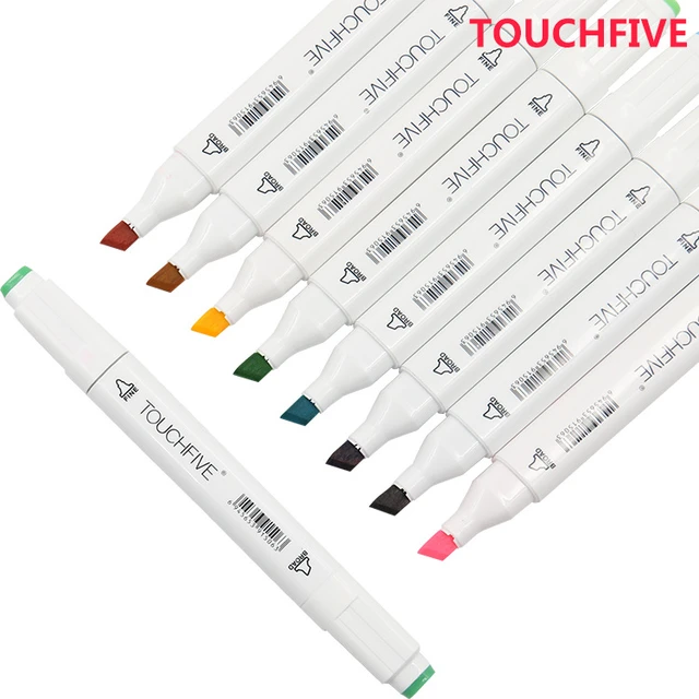 TouchFive Marker pen Alcoholic Oily based ink Art Marker For Manga