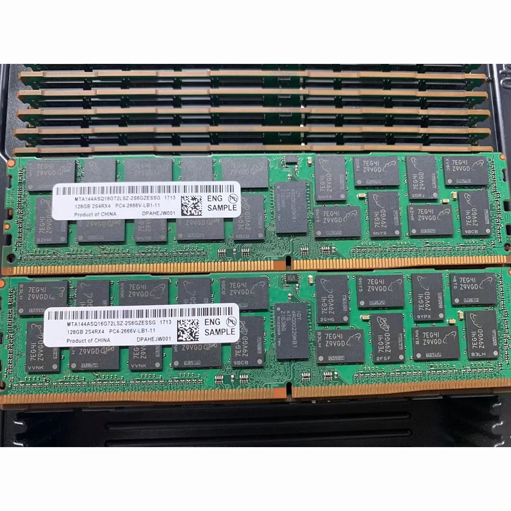 1Pcs 128GB 128G DDR4 2666MHz 2S4RX4 PC4-2666V 2666 ECC REG For MT Server Memory MTA144ASQ16G72LSZ 7 1Pcs 128GB 128G DDR4 2666MHz 2S4RX4 PC4-2666V 2666 ECC REG For MT Server Memory MTA144ASQ16G72LSZ - Image 5