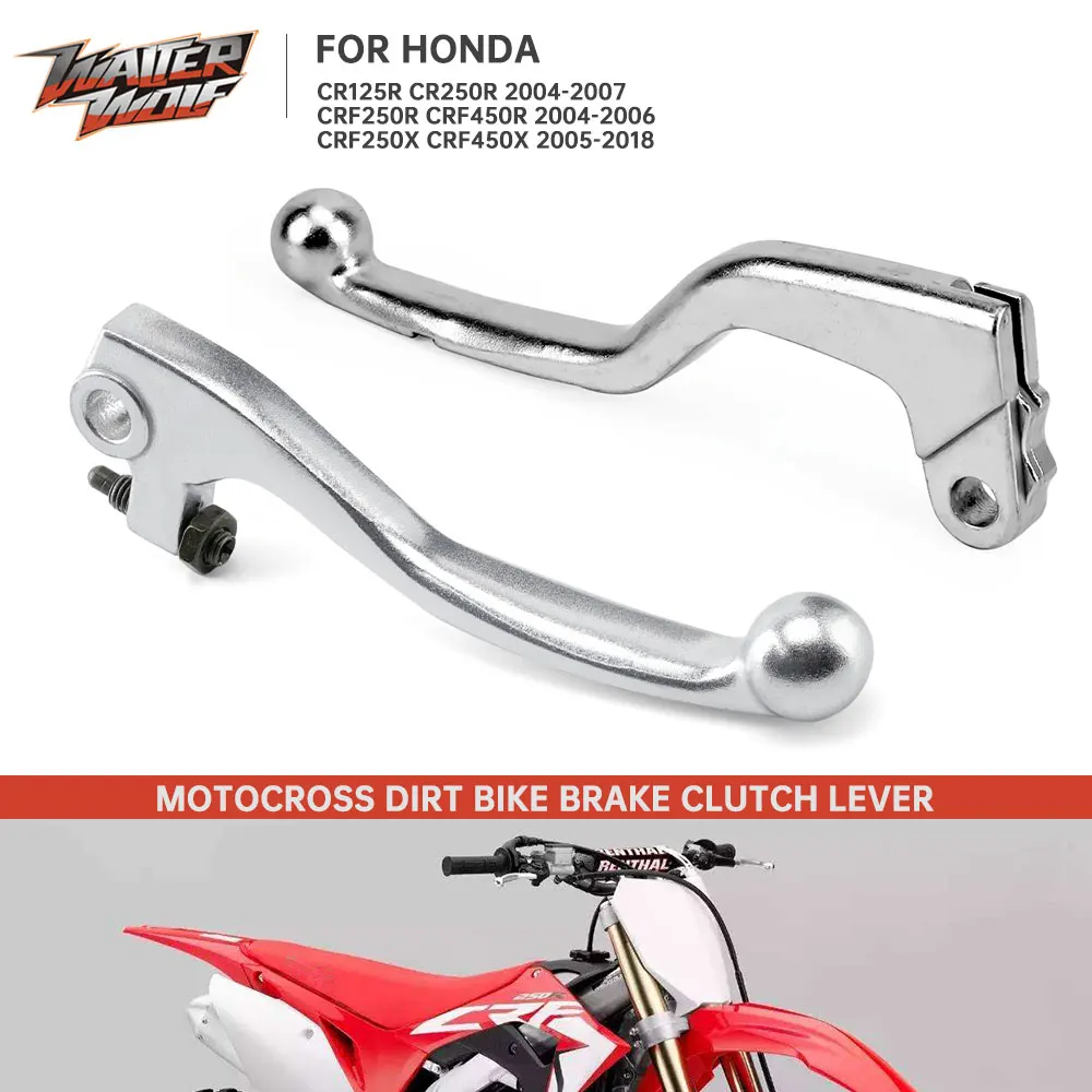 

Dirt Bike Motocross Brake Clutch Lever For Honda CRF250R CRF450R CRF250X CRF450X CR125R CR250R CR CRF 125 250 450 R X 2004-2018