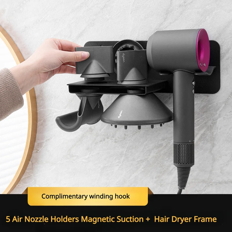 Hair Dryer Storage Rack For Dyson HD08