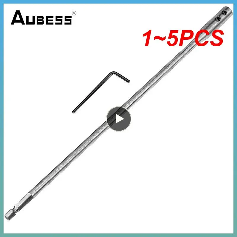 

1~5PCS 150/300mm Extension Bar with Small Wrench Hexagonal Shank Extension Bars Holder Drill Bits Screwdriver Connecting Rod
