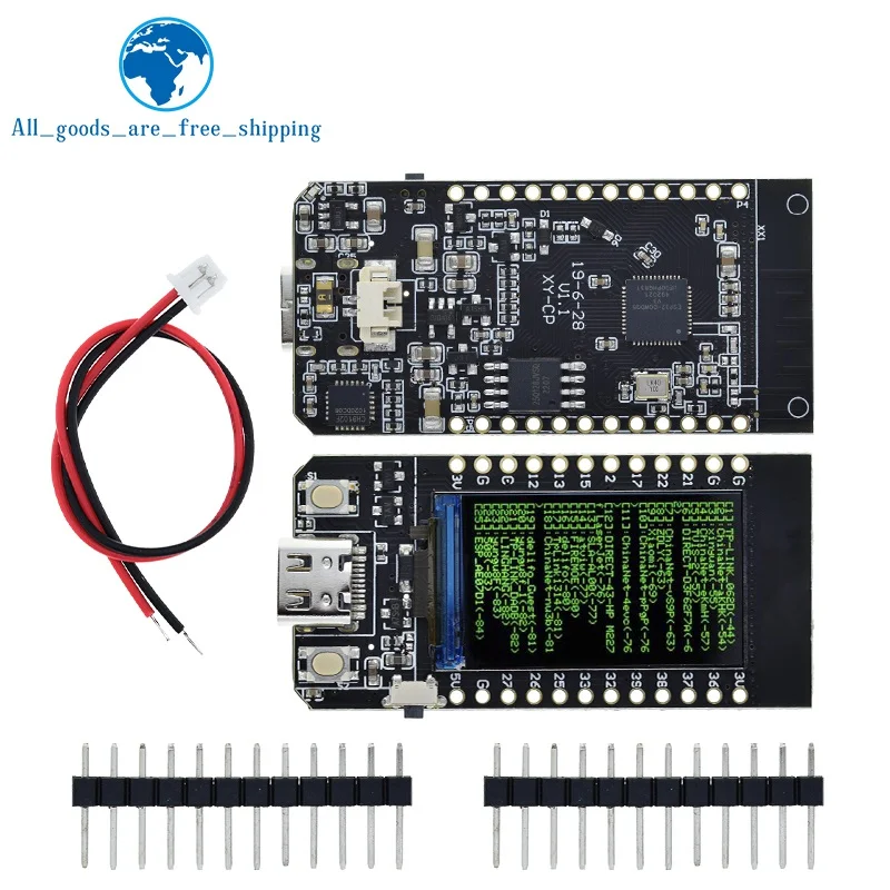 

T-Display ESP32 WiFi And Bluetooth-Compatible Module Development Board 1.14 Inch LCD Control Board CH9102 for Arduino