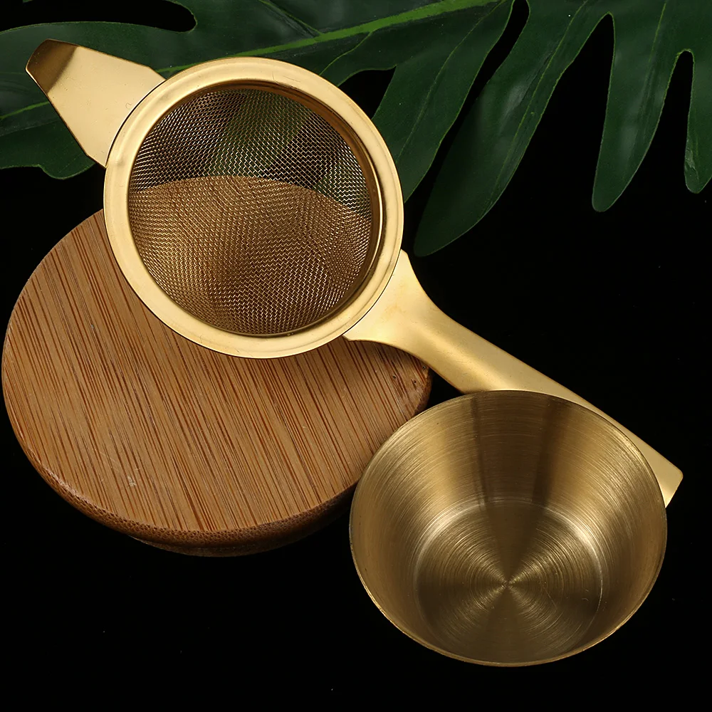 Reusable Tea Strainer tea infuser tea strainer tea filter with Handle Stainless Steel Tea Infuser