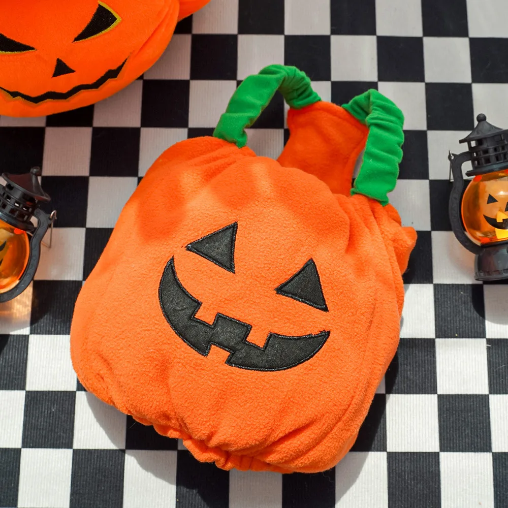 Pumpkin Pet Halloween Costume 4