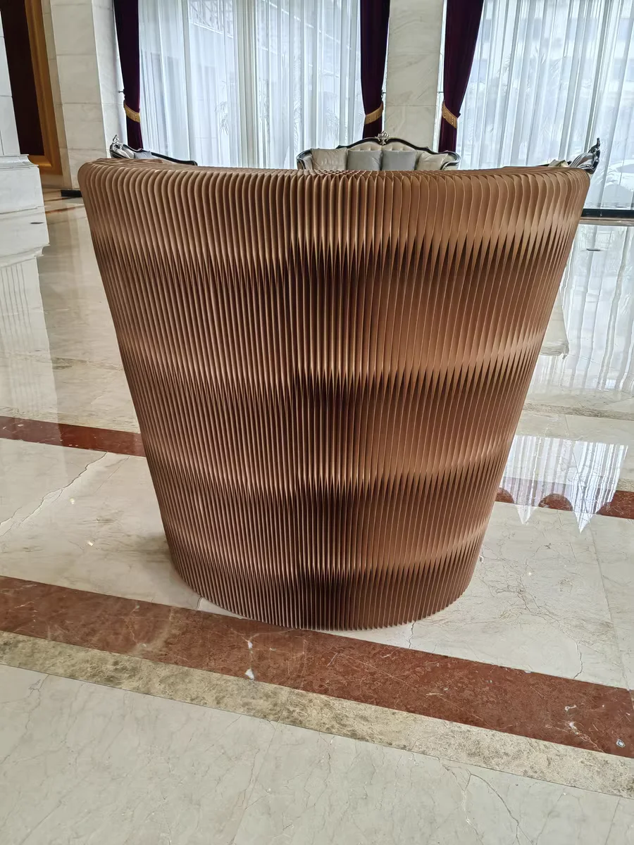 Modern minimalist commercial office reception desk, clothing store, convenience bar, exhibition information desk GN645TB
