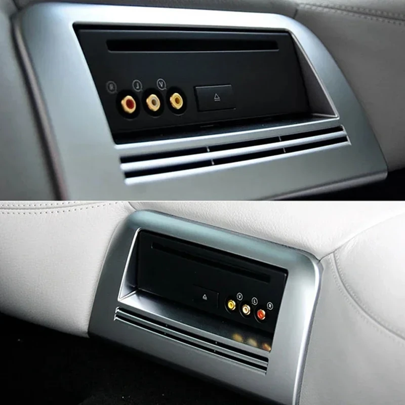 Rear Seat CD DVD Player Frame For Mercedes Benz E Class W212 E200 E260 E300 2009-2015 Car CD DVD Player Frame Trim Parts